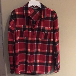 Eddie Bauer micro fleece shirt size small